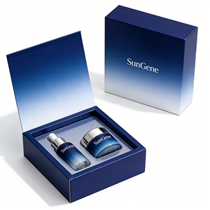 Cajas de Regalo de Cartón Reciclable Ecológicas de Lujo con Logotipo Personalizado, Recubrimiento UV, Laminado Mate, Grabado en Relieve y Satinado - Product Image 1