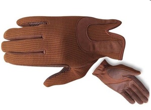 Guantes de equitación de invierno para hombre, ligeros, de la mejor calidad, personalizados, antideslizantes, de cuero, con dedos completos - Product Image 5
