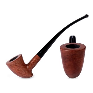Pipa de Fumar de Madera Hecha a Mano, Estilo Vintage Premium, Duradera, Ecológica y Portátil, Fabricada por el Proveedor - Product Image 1