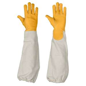 Guantes de Apicultor de Cuero Transpirable de 16 Pulgadas, Protección para las Manos, Resistentes a Picaduras, Sin Silicona, Sin Polvo, Venta al Por Mayor - Product Image 6