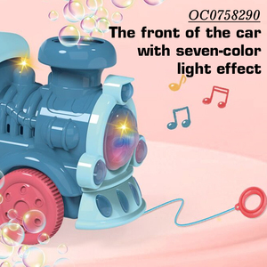 아이 거품 불고 장난감 기차 빛과 소리 거품 기차 장난감 - Product Image 5