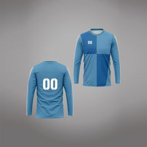 Camiseta de Manga Larga para Hombre, Sublimada, de Alta Calidad, Tejida, 100% Poliéster, Ecológica y Transpirable, Estilo Urbano, Verano - Product Image 5