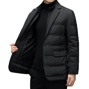 Personnalisé Canada Hiver Froid 90% Blanc Duvet Shinny Veste Manteau Épais Haute Qualité Hommes Doudoune Doudoune 2023 - Product Image 1