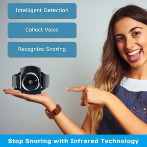 Braccialetto Intelligente Anti-Russamento a Infrarossi con Pellicola Conduttiva, Dispositivo per Ridurre il Russare - Product Image 3