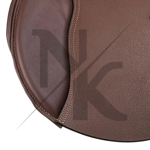 High Quality Customizable Soft Natural Leather <b>Equestrian</b> Dressage Saddle Wood English horse racing products from India - Product Image 6