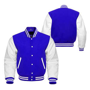 Chaqueta Varsity de Forro Polar para Invierno, al por Mayor, para Hombre y Mujer, Tallas Grandes, Colores y Logotipos Personalizables, Diseño Frontal, Precio Razonable - Product Image 3