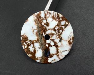 Cadran de montre en pierre naturelle de cheval sauvage A K Gems 20 mm, cadran de montre en pierre fine de 0,50 mm, cadran de montre personnalisé de luxe, OEM ODM Rajasthan - Product Image 6
