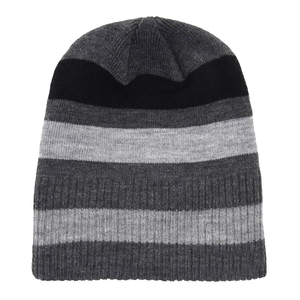 Gorro de punto a rayas de moda 2026 con logo personalizado, gorro de punto a cuadros Buffalo, gorro jacquard con diseño de tablero de ajedrez, gorro cálido de invierno - Product Image 5