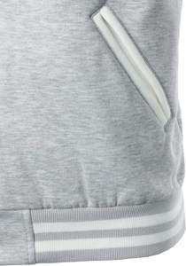 Best Selling <b>Mens</b> Hooded Varsity <b>Jacket</b> Patchwork Printed Logo Custom Name Youth Student Outdoor Sports Casual Fleece - Product Image 2