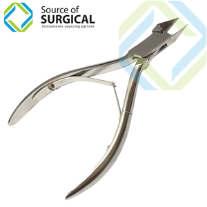 Cortauñas de Acero Inoxidable con Agarre y Diseño Cómodo para un Uso Sencillo - Source of Surgical B-NN-256 - Product Image 5