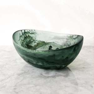 Top Sale Customized Modern Eco-Friendly Food Grade Durable Polished Epoxy Resin Bowl Latest Design for <b>Parties</b> with <b>Sweet</b> Fruits - Product Image 4