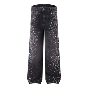 Pantalones Vaqueros de Pierna Recta Holgados para Hombre, Estilo Urbano Vintage, Pantalones de Mezclilla Casuales, Tendencia de Moda, Pierna Ancha, Suministro al por Mayor, Calidad Premium - Product Image 1