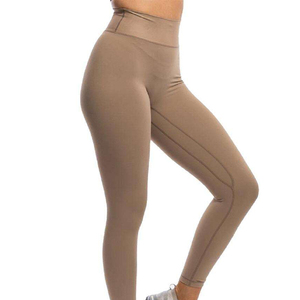 Leggings deportivos de cintura alta, moldeadores, elásticos, para gimnasio y correr, para mujer, en venta. - Product Image 5