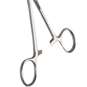 Pinzas Kelly Manuales de Acero Inoxidable de 5.5 Pulgadas de Largo, Sin Mecanismo de Trinquete, Instrumento Quirúrgico de Precisión, Hojas Curvas y Rectas, CE - Product Image 4