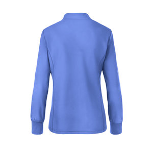 Blouse de travail unisexe personnalisée pour médecins, 100 % fibre de bambou, tissu en velours côtelé, fermeture éclair sur le devant, manches longues, usage hospitalier, service OEM - Product Image 6