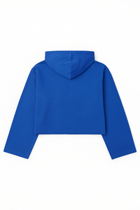Sudaderas Cortas Personalizadas de Algodón y Elastano para Mujer con Mangas Raglán Estampadas - Product Image 4