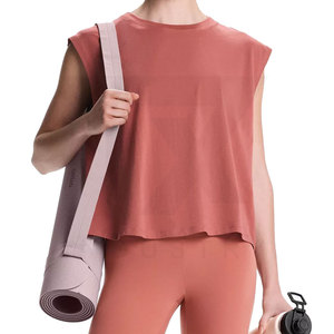 Best Manufacturer Cheap Price High Quality Breathable <b>Knitted</b> Women <b>Tank</b> <b>Top</b> Customization Label Front Hot Sale - Product Image 3