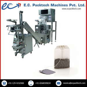 อี.ซี. เครื่องบรรจุถุงชาอัตโนมัติ Packtech สำหรับบรรจุผง พร้อมระบบควบคุม PLC และระบบขับเคลื่อนด้วยไฟฟ้า - Product Image 2