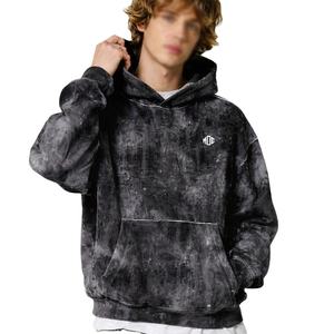 Sudaderas con Capucha Tie Dye Personalizadas al por Mayor para Hombre, Estilo Urbano Holgado, de Algodón y Felpa, con Logotipo Personalizado, Fabricante OEM, EE. UU. - Product Image 1