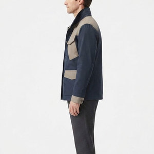 Chaqueta Utilitaria para Hombre, Diseño Simple y Casual con Bolsillos Frontales Funcionales, Ajuste Cómodo para Uso Diario y al Aire Libre - Product Image 3