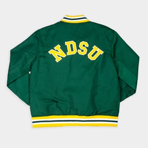 เสื้อแจ็คเก็ตวาร์ซิตี้สีเขียวสำหรับผู้ชาย แบรนด์โฮมฟิลด์ ปักโลโก้รูปวัว สไตล์พรีปปี้ ทรงปกติ เหมาะสำหรับใส่ในฤดูใบไม้ร่วง - Product Image 2