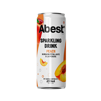 OEM ODM Sprankelend Water Suiker Vrij Fruitig Koolzuurhoudende Drank 330ml Slanke Aluminiumblik Aangepaste Smaken uit Vietnamese Fabriek