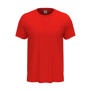 Camiseta de Hombre Ligera 100% Algodón, Cuello Redondo, Corte Regular, Color Sólido, Esencial para el Guardarropa de Verano, Manga Corta, Transpirable y de Secado Rápido, en Oferta - Product Image 5