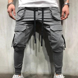 Professional Men's Sweat Pants Running Wear with Logo for Sale - Product Image 3