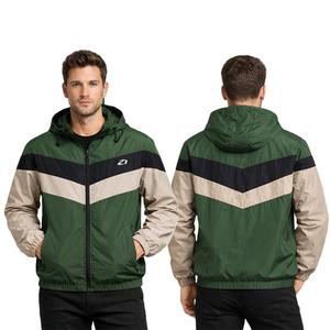 Chaqueta Deportiva Y2K con Revestimiento Reactivo al Agua, Chaqueta Cortavientos de Nailon para Actividades al Aire Libre, Fabricantes Personalizados, Ropa Deportiva para Hombre - Product Image 2