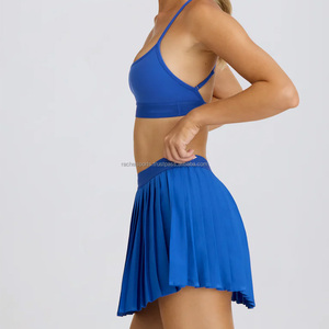 Falda de Tenis Deportiva RACHEL para Mujer, Personalizada, Transpirable, de Algodón/Poliéster, Tela de 240g, Profesional, para Correr y Hacer Ejercicio - Product Image 6