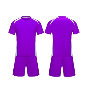 Maillot de football pour hommes de haute qualité, ensemble de vêtements de sport personnalisés en tissu polyester/coton, logo et noms d'équipe personnalisés - Product Image 3