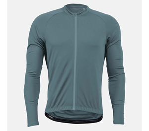 Maillot de cyclisme à manches courtes pour homme Sprint Sports, gris, fermeture éclair intégrale, respirant, séchage rapide, spandex/polyester 160g, haut de vélo - Product Image 6