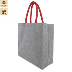 Recycled Cotton Canvas Tote Bag 225 GSM Gusseted Promotional Shopping Bag Padded Handles Custom Logo OEM Private Label Wholesale - Product Image 1