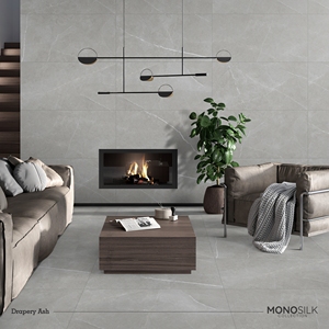 Carrelage de sol en porcelaine poli et émaillé, collection soie pour salon, qualité export, 600*1200 mm, à prix avantageux - Product Image 4