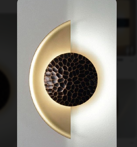 Juego de Dos Apliques de Pared Metálicos de Alta Gama, Lámparas Decorativas de Pared, Artesanía India, Apliques de Metal para Velas - Product Image 4