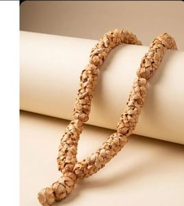 Guirnalda de Ratán Tradicional, Collar de Cuentas Naturales, Accesorio Decorativo para Bodas - Product Image 2