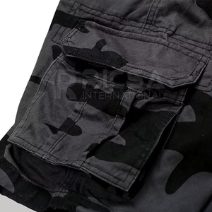 Men Casual Hunting Utility <b>Shorts</b> Outdoor <b>Cargo</b> Performance Fit <b>Lightweight</b> Breathable Eco-Friendly Quick Dry 100% Cotton - Product Image 4
