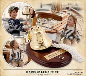 High Quality Golden <b>Brass</b> Nautical Ship <b>Bell</b> 4" Gold-Plated Polished Indoor Outdoor Design Metal Rope Hanging Handle Home - Product Image 3