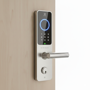 ระบบล็อคประตูโรงแรมอัจฉริยะพร้อมบัตร RFID และควบคุมผ่านแอปมือถือ NFC โครงสร้างโลหะ ทนทาน อุปกรณ์เสริมสำหรับร้านเสริมสวย - Product Image 2