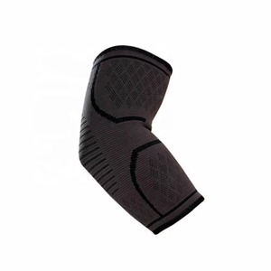 Coudières réglables en nylon tricoté et coton, vente directe usine, manchon de coudière en cuivre personnalisé en nylon - Product Image 2