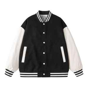 Veste varsity homme de qualité supérieure, respirante, logo personnalisé, prix avantageux, anti-rides, meilleur tissu, séchage rapide. - Product Image 1