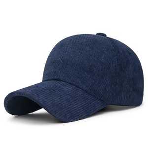 Wholesale New Corduroy <b>Baseball</b> <b>Cap</b> Adjustable Fit Casual Breathable Unisex Outdoor All Seasons Polyester/Cotton for Adults - Product Image 3