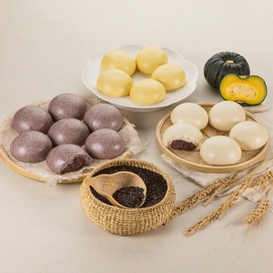 [MILWON] Surtido de Postres y Bocadillos para la Hora del Té, Snack de Frijol Rojo, Bollo Coreano al Vapor de Trigo 500g, Snack de Tienda de Comida Coreana - Product Image 4