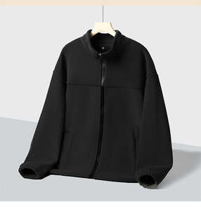 Jersey Personalizado OEM, Nuevo, Tejido, 100% Modal, Transpirable, Ecológico, Bordado, para Hombre, Corte Regular, Grueso y Cálido para Invierno - Product Image 6