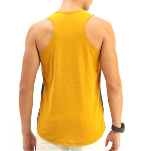 Débardeur décontracté pour homme en tissu léger tricoté polyester/coton, doux, confortable, respirant, idéal pour la gym, le sport, la course à pied et les activités de plein air - Product Image 5
