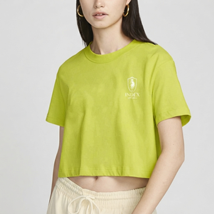 2026 Trendy Style Quick Dry Fashion Women's Eco-Friendly Canvas Crop <b>Top</b> T-Shirts Fitness Wear Women's Crop <b>Top</b> T-Shirts - Product Image 1