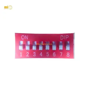 DS-08RP 8-bit dial switch 2.54mm protruding type quick switch original high quality distributors supplier online wholesale chip