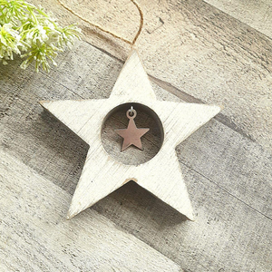 Eco Friendly Handmade Wooden Christmas <b>Tree</b> <b>Ornaments</b> Laser Cut Hanging Decorations Reusable Modern Holiday Decor Home Office - Product Image 6