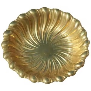 Modern Metal Dry Fruit Bowl Snack Holder Decorative Serving Dish Tableware Kitchen Gift Item - Product Image 2