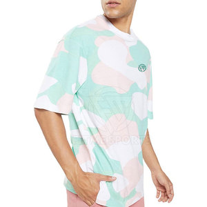 Camiseta de Algodón de Corte Cuadrado con Logotipo Frontal, Precio Económico, Venta Caliente, Suministro Directo de Fábrica, Mejor Venta en Línea para Hombre - Product Image 4